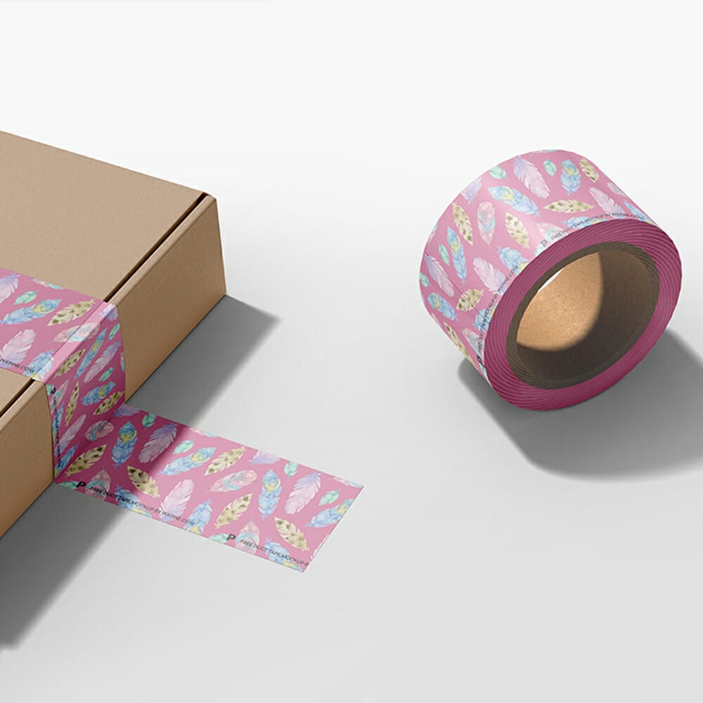 Free Duct Tape Mockup