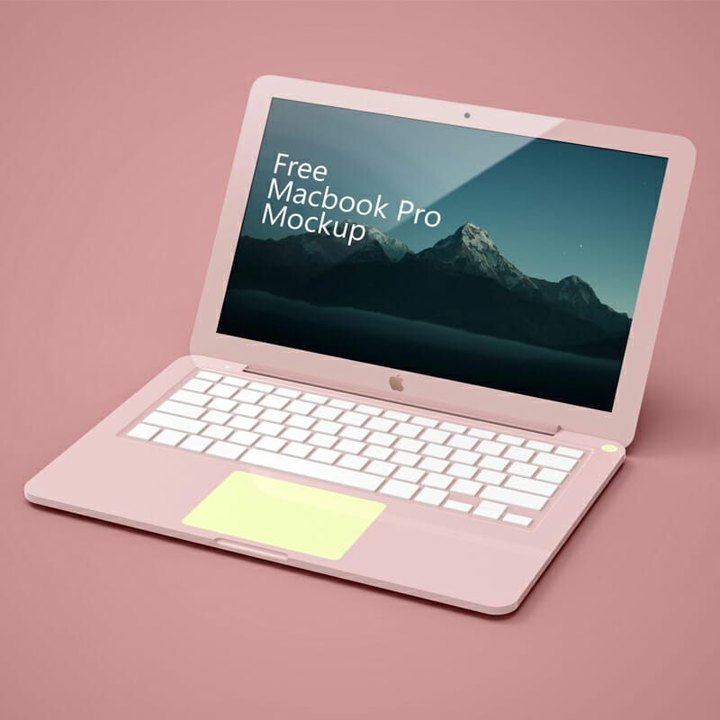 Free Macbook Pro Mockup