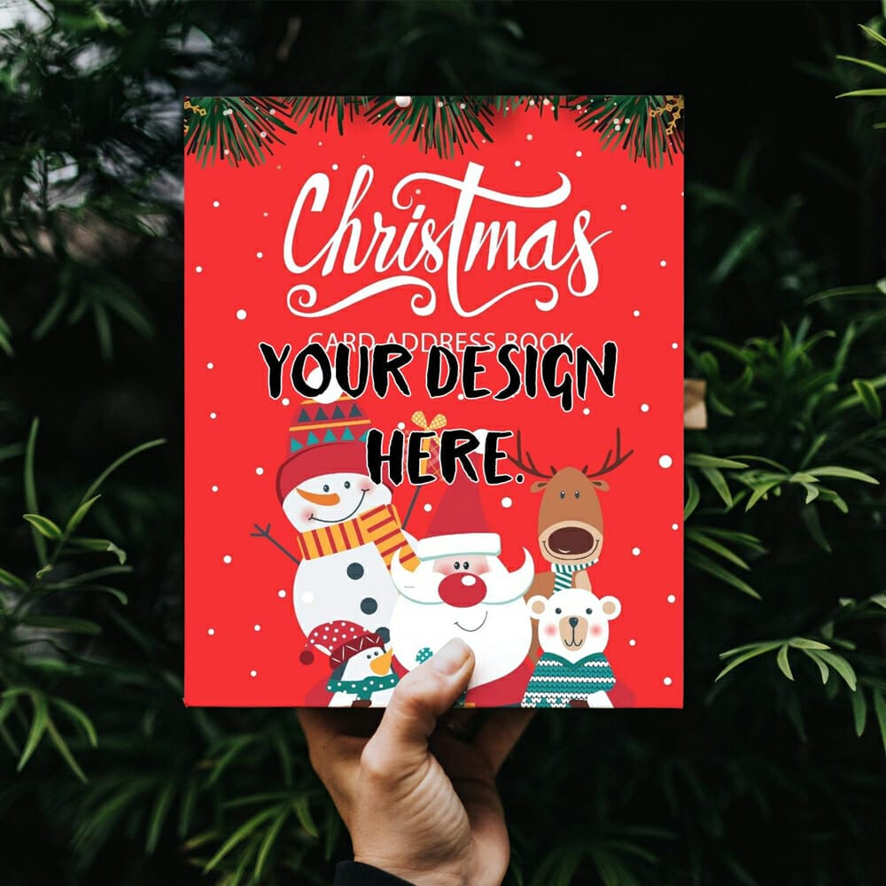 Greeting Card Mockup in Hand
