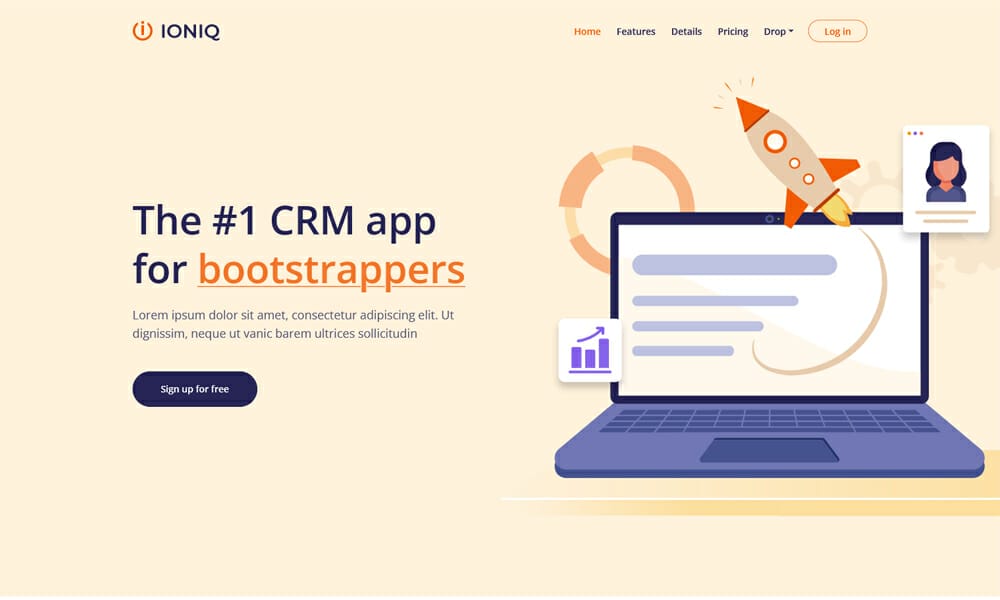 Ioniq – Free Bootstrap 5 HTML5 Business Website Template