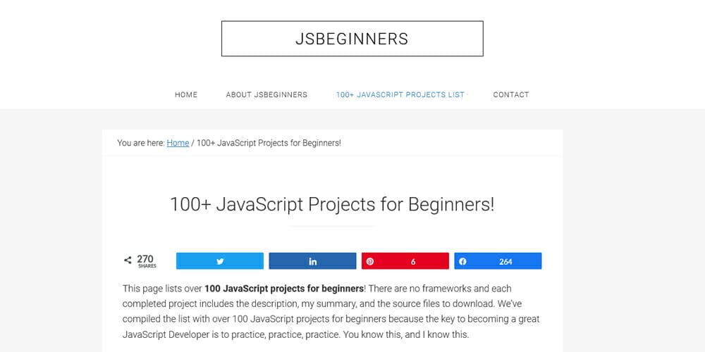 Coding Practice Sites for Beginners & Professionals 32 JavaScript Beginners