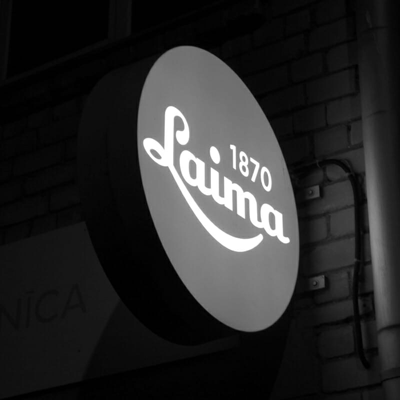 Neon Logo Sign Mockup