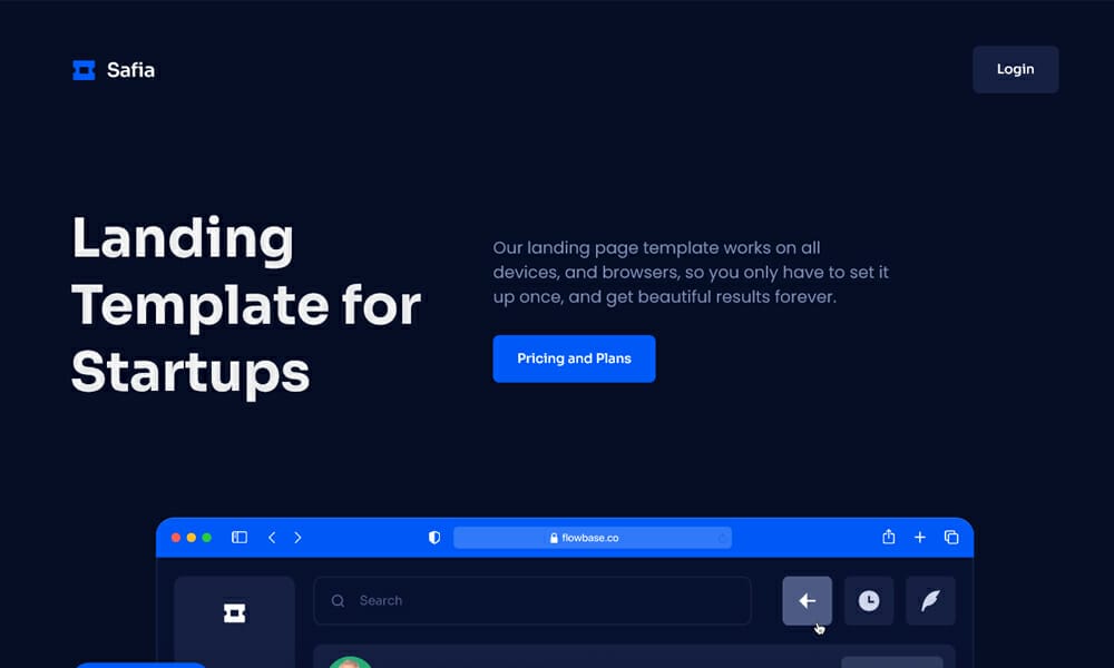 Safia – Free Responsive Bootstrap 5 HTML5 Multipurpose Landing Page