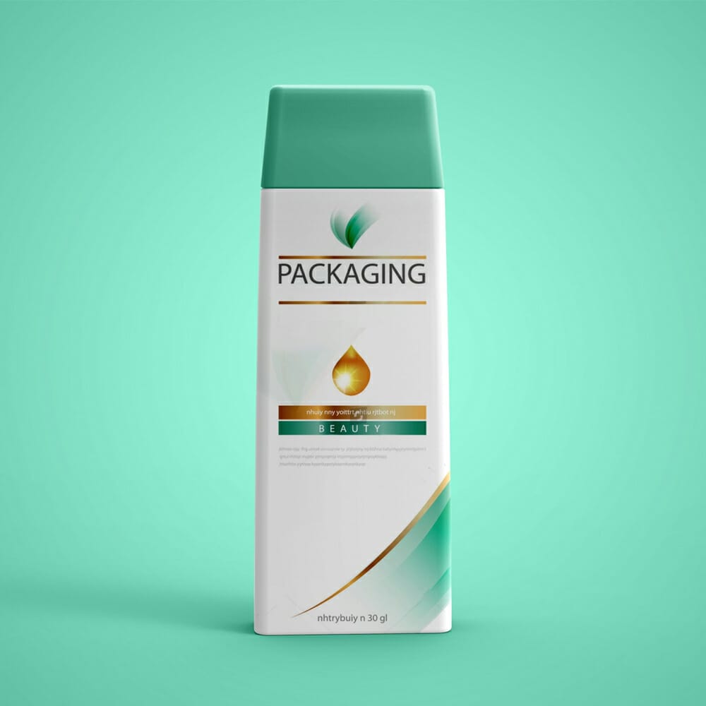 Shampoo Bottle Mockup
