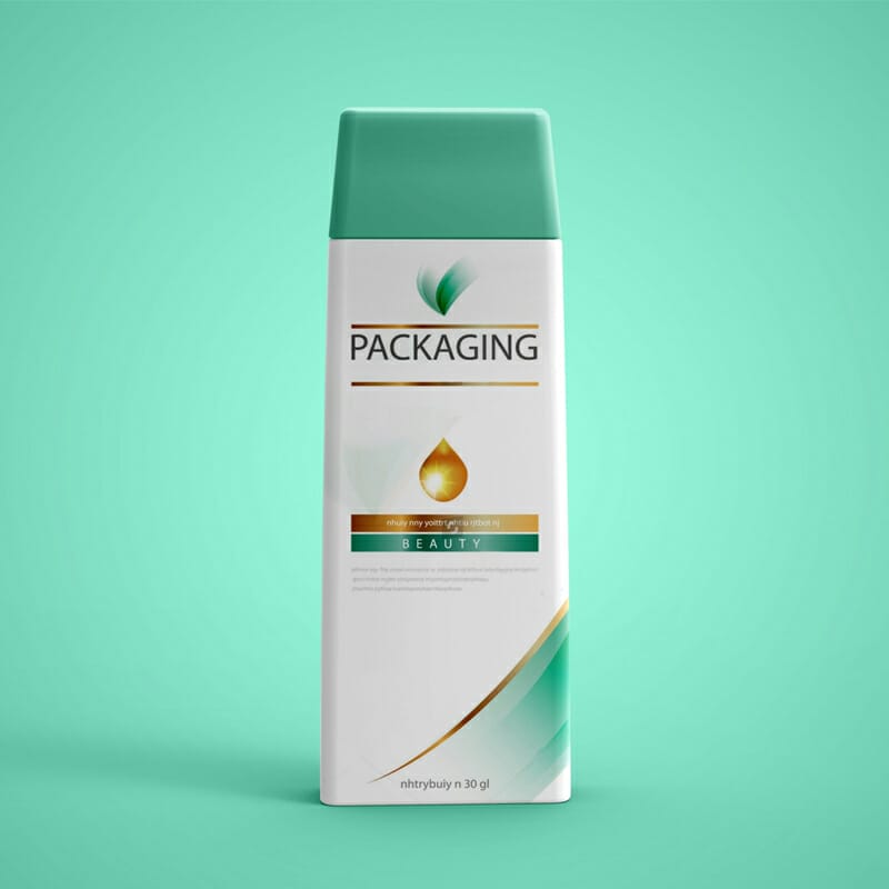 Shampoo Bottle Mockup