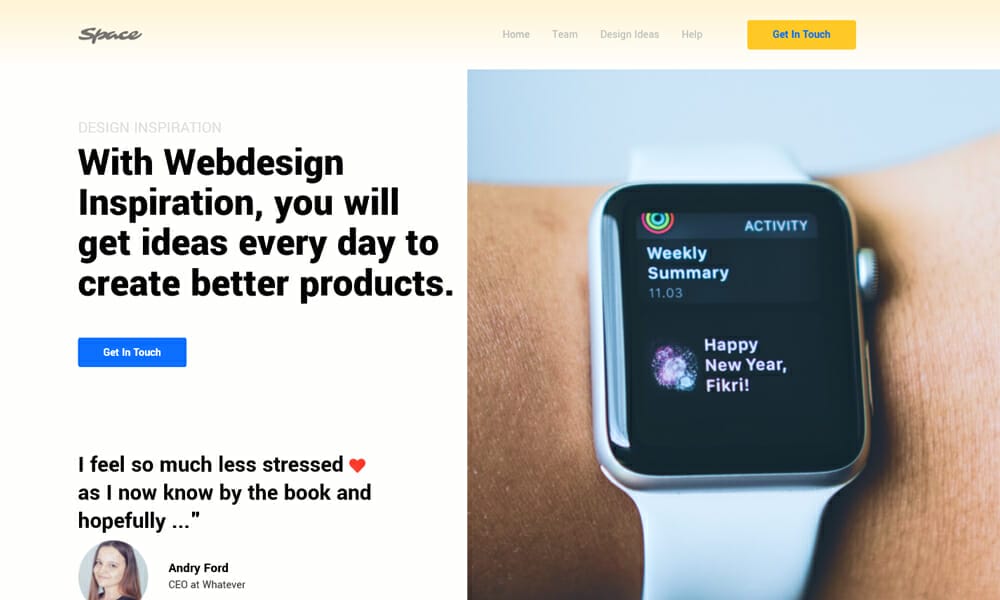 Space – Free Responsive Bootstrap 5 HTML5 Business Website Template