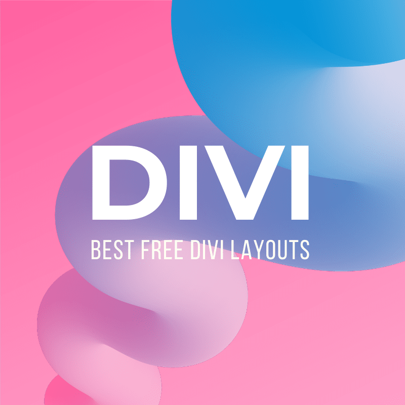20 Best Free Divi Layout 2021