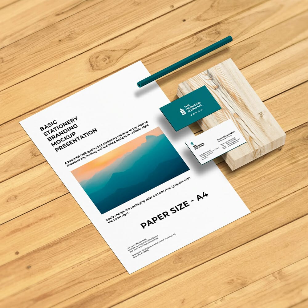 Stationery Branding Mockup