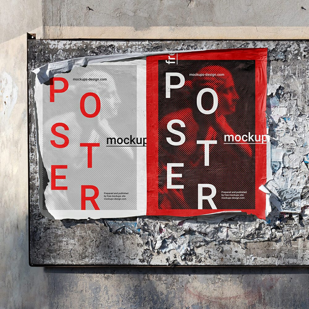 Street Poster Mockup