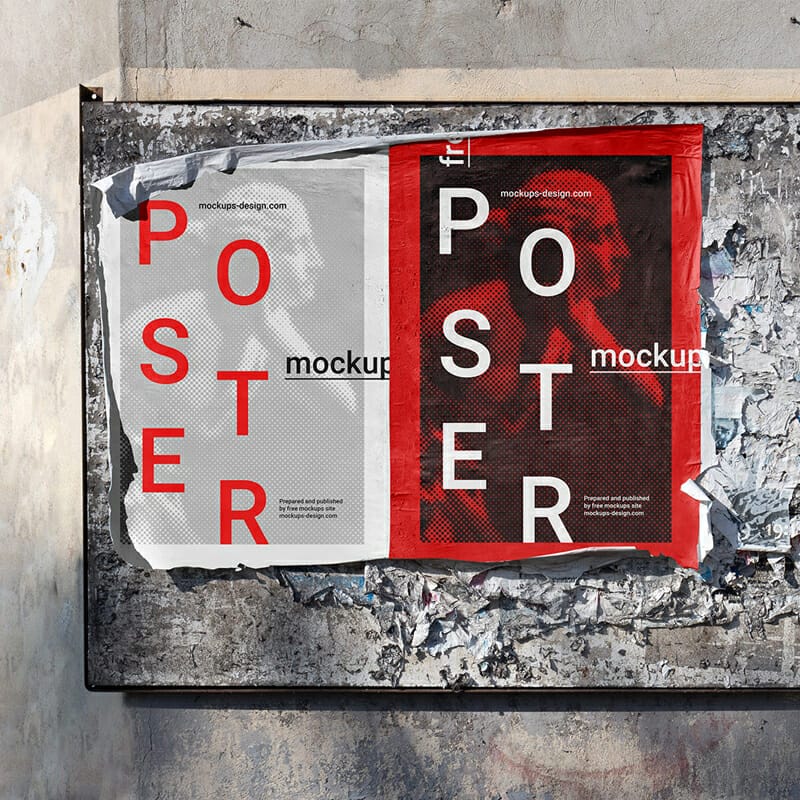 Street Poster Mockup