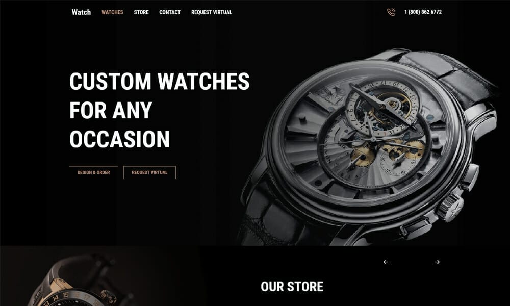 Watch – Free Responsive Bootstrap 5 HTML5 Business Website Template