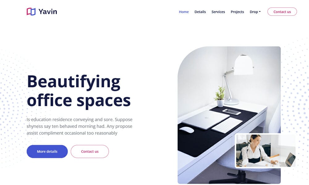 Yavin – Free Bootstrap 5 HTML5 Business Website Template