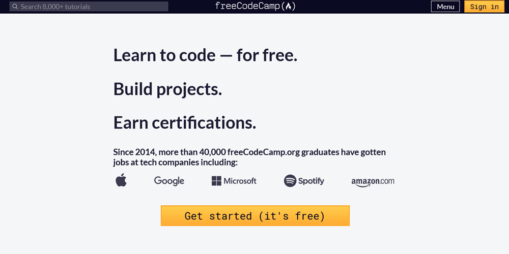 Coding Practice Sites for Beginners & Professionals 13 freeCodeCamp