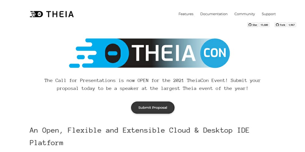 Excellent Online Code Editors 8 theia
