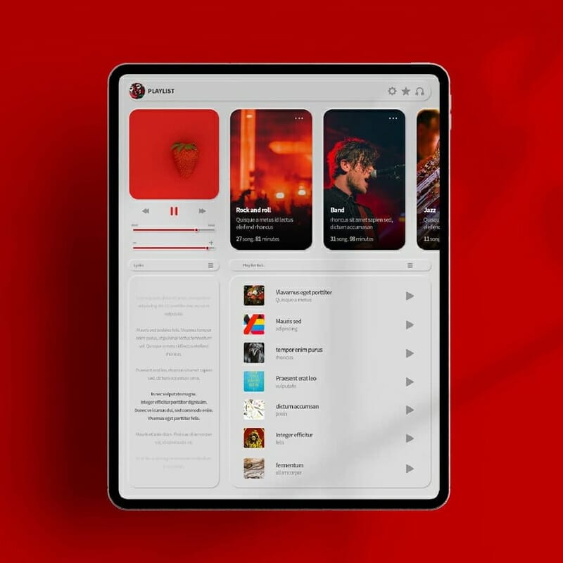 Apple iPad Mockup Template