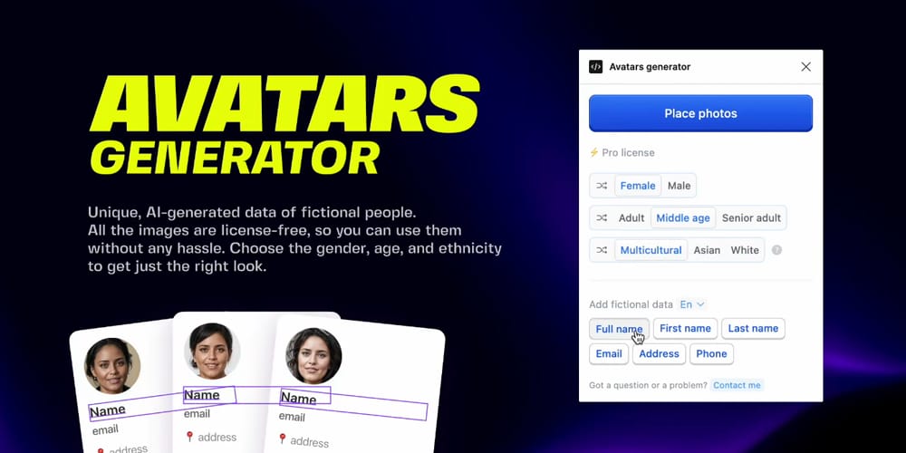 Avatars Generator