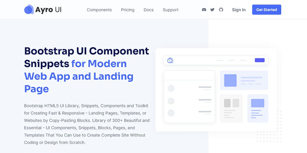 Free Tailwind CSS UI Components and Resources 35 Ayro UI