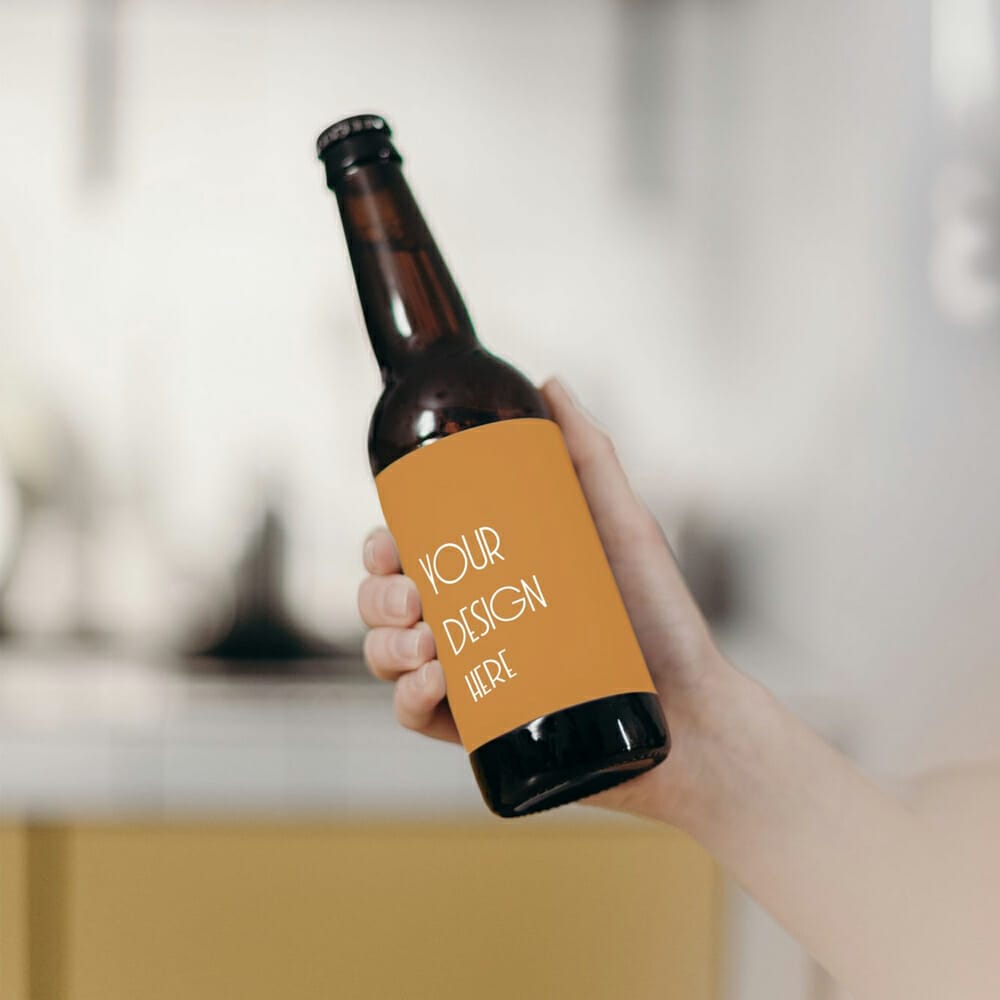 Beer Bottle Mockup