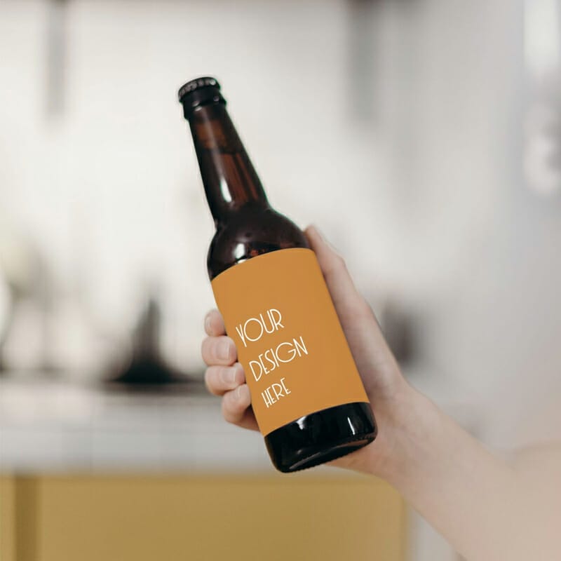Beer Bottle Mockup