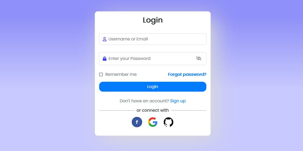 Best Free Bootstrap Login Forms 17 Bootstrap 4 simple login form
