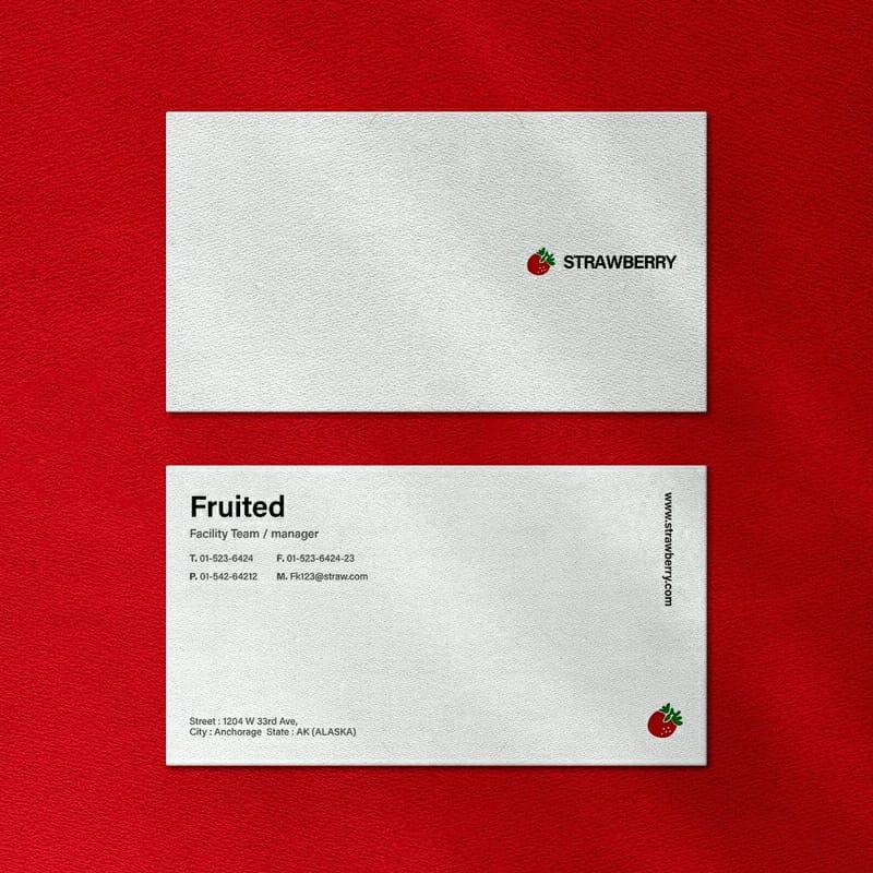 Business Card Mockup