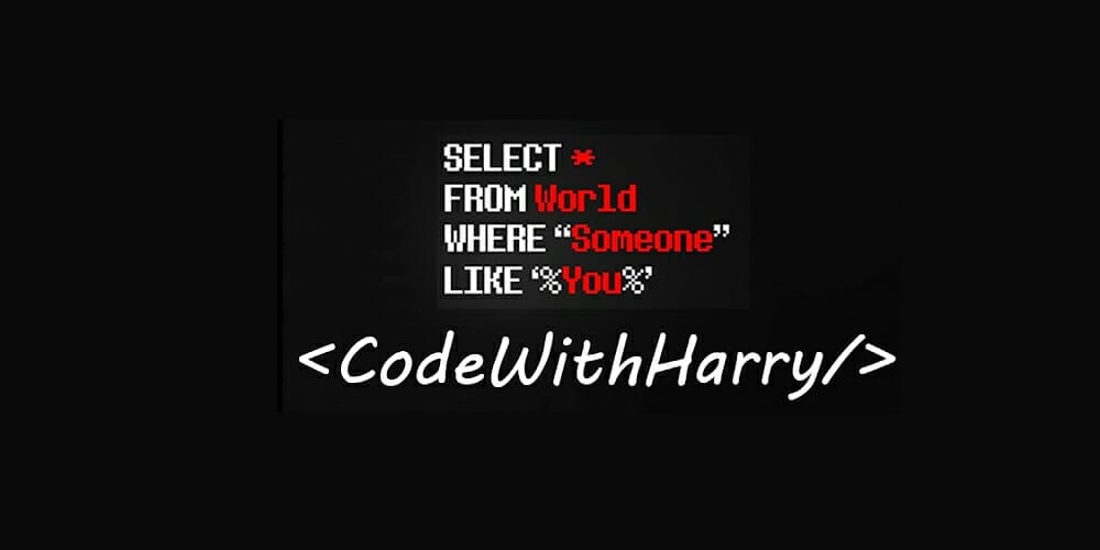 CodeWithHarry