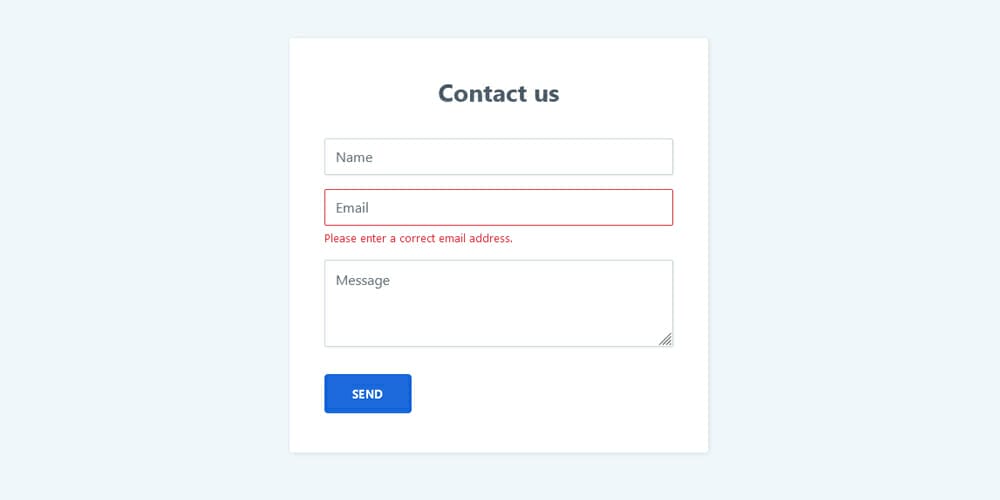 Free Bootstrap Form Templates
