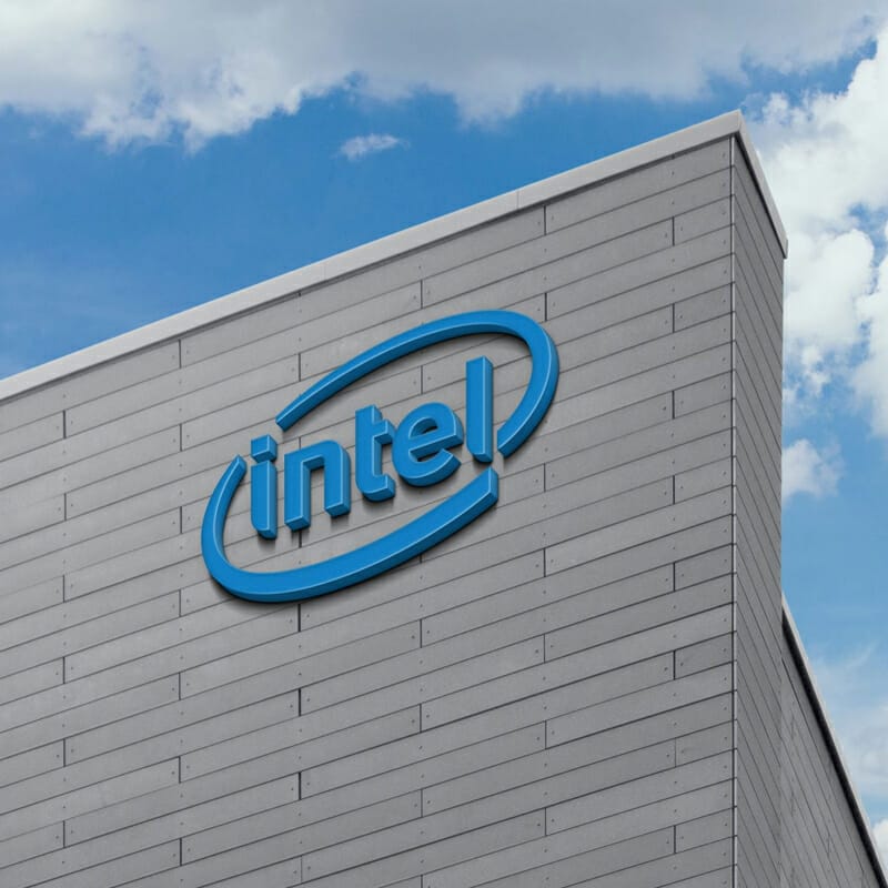 Free 3D Logo Sign On Building Facade Wall Mock-Up