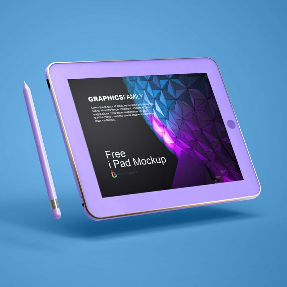 Free Apple iPad Mockup