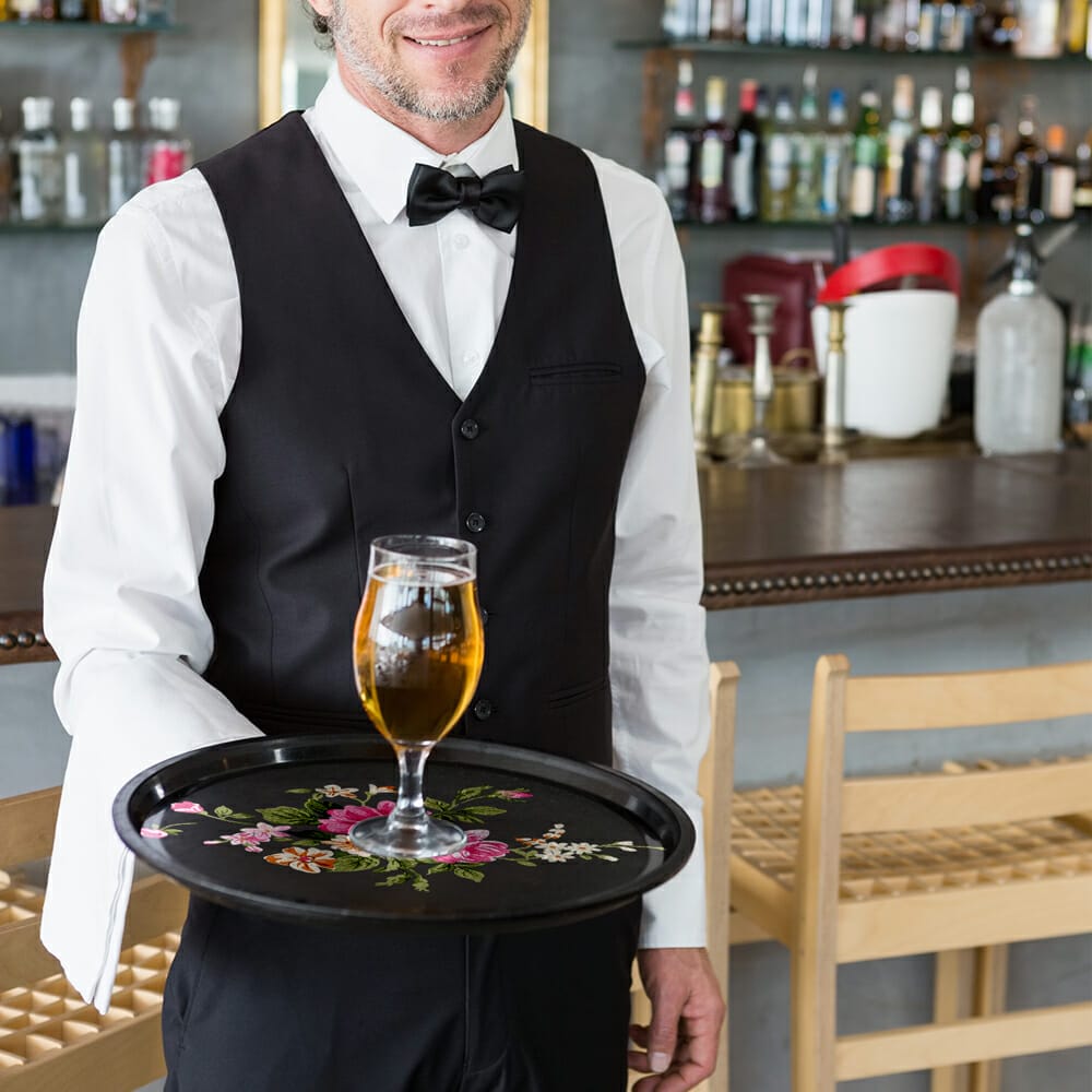 Free Beer Tray Mockup PSD Template