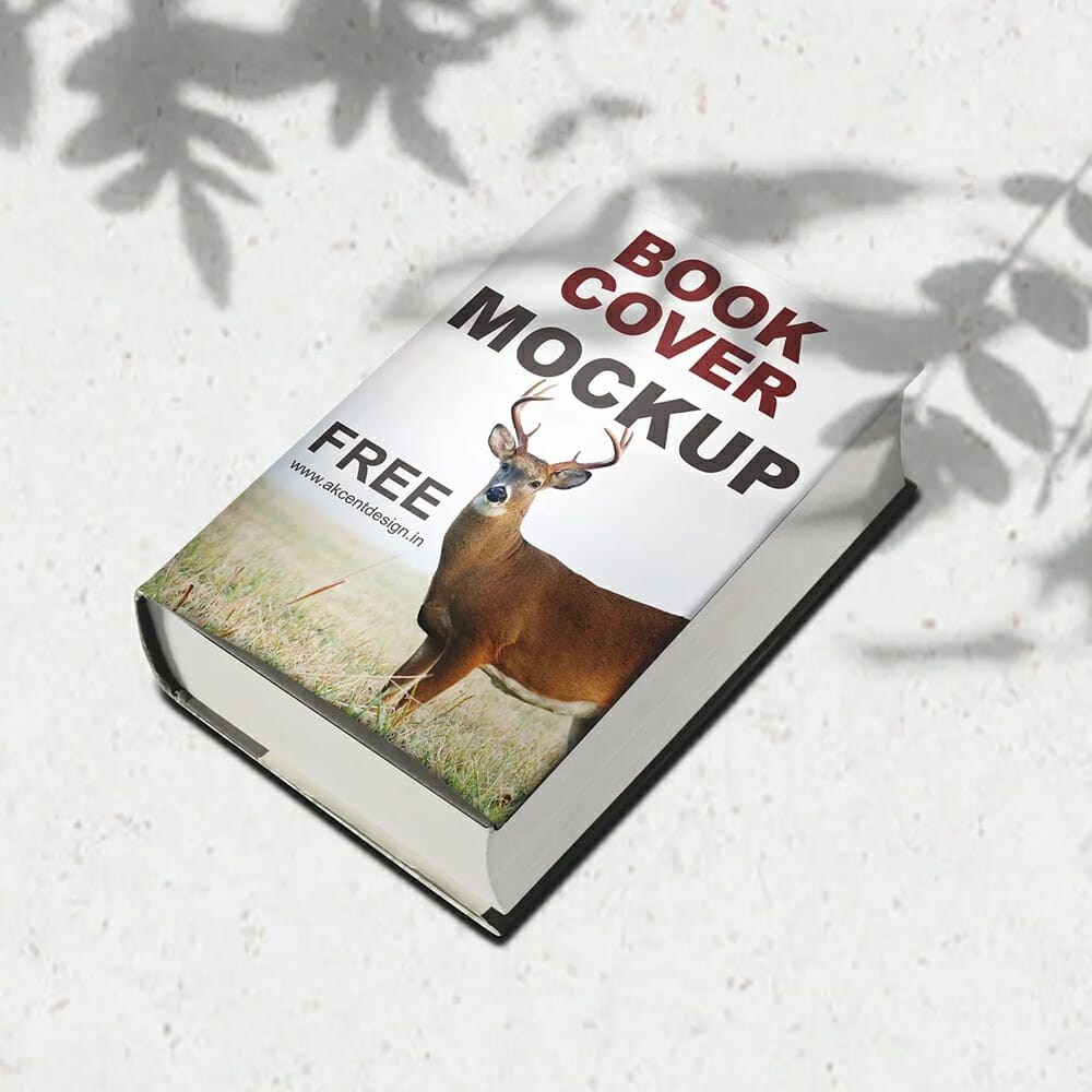 Free Book Cover Mockup