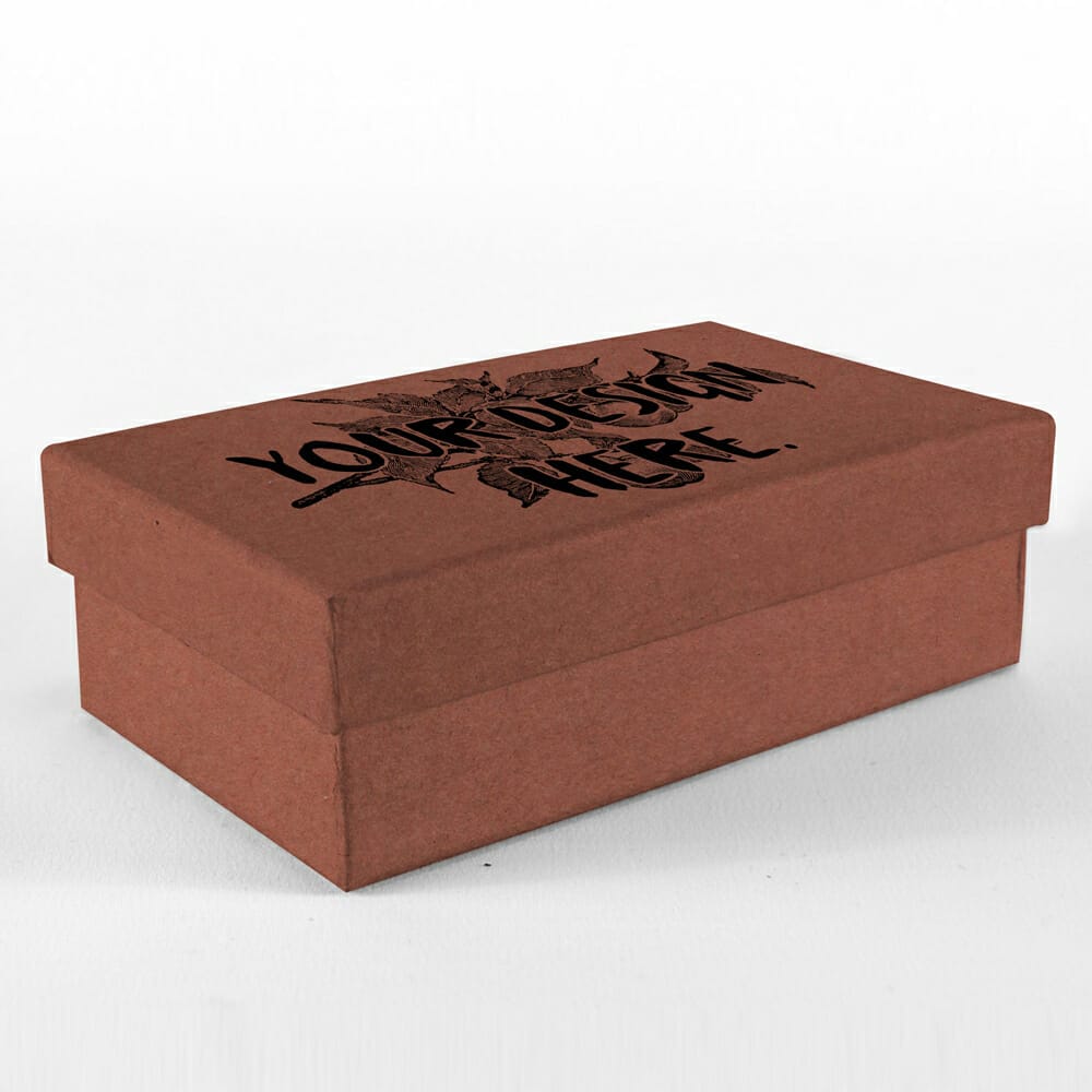 Free Cardboard Box Mockup