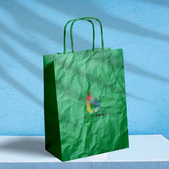 Free Customizable Shopping Bag Mockup PSD