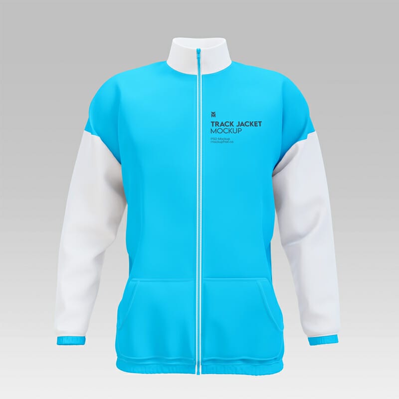 Free Mens Track Jacket Mockup