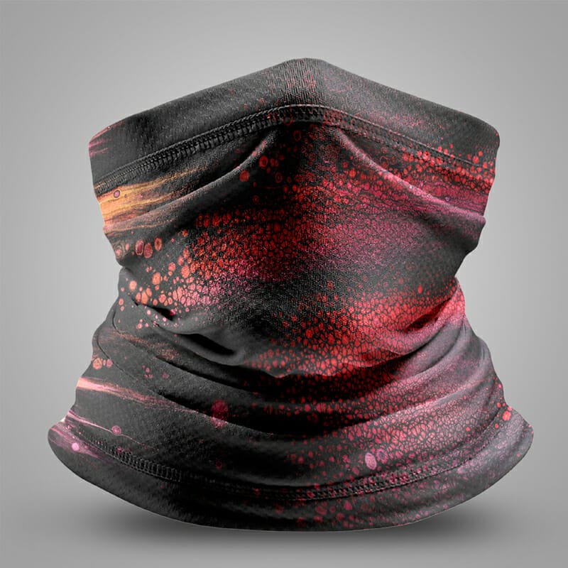 Free Neck Gaiter Mockup PSD Template