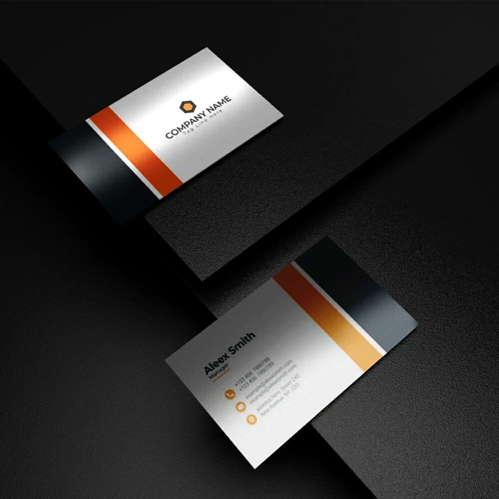 Free Real Estate Business Card Mockup