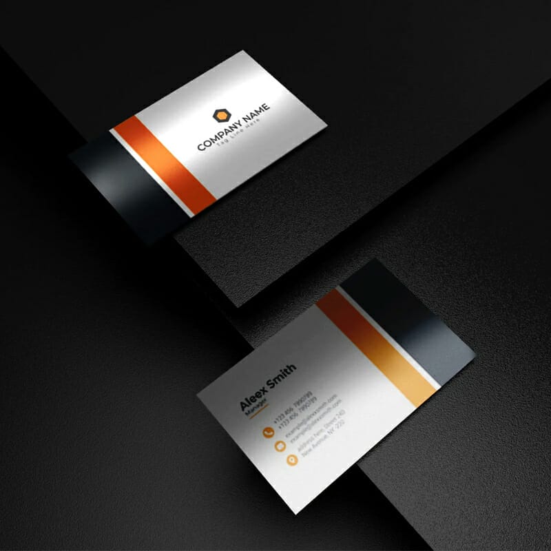 Free Real Estate Business Card Mockup