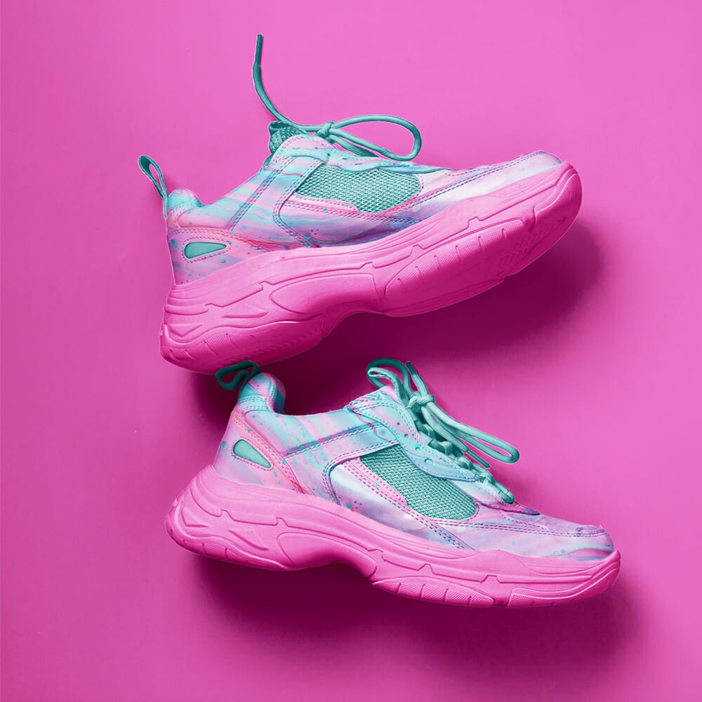 Free Shoe Mockup PSD Template