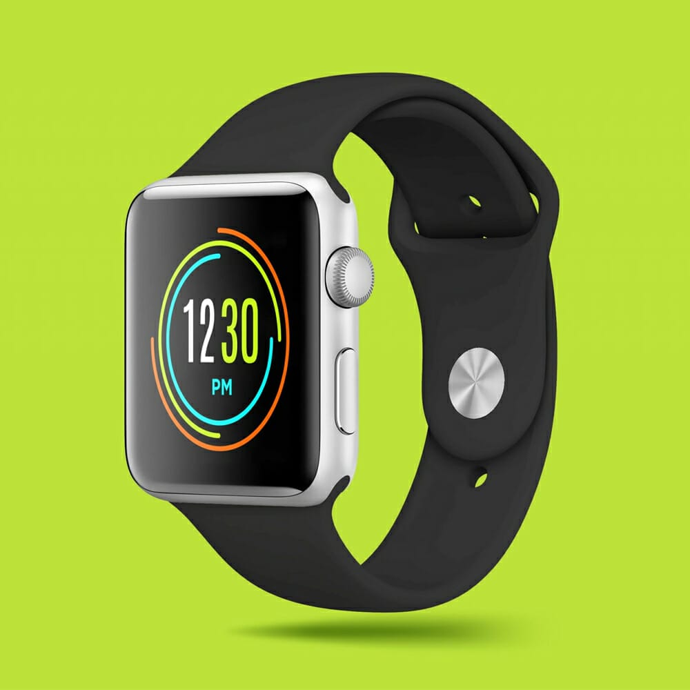 Free Smart Watch Mockup Design