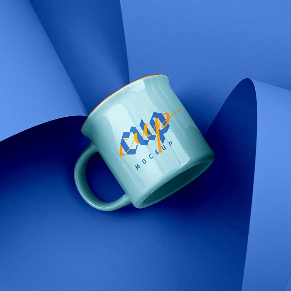 Free Tea Cup Mockup PSD