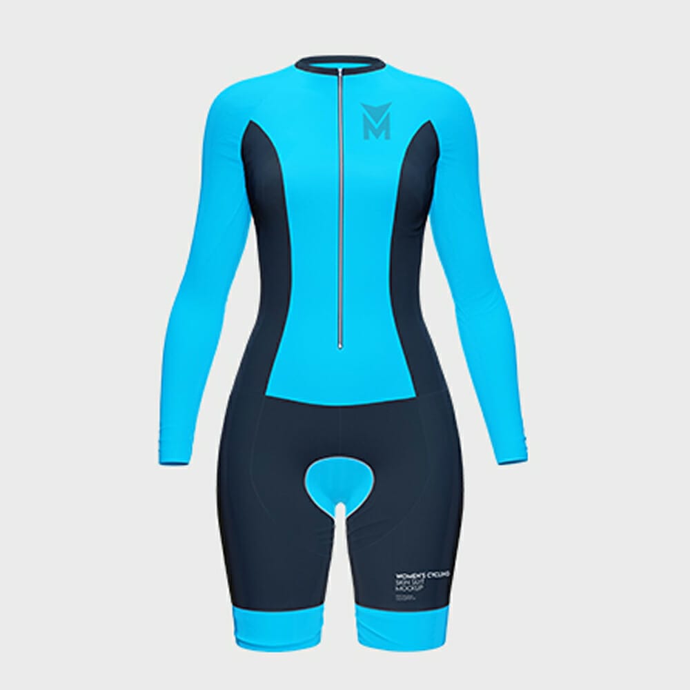 Free Women’s Cycling Skin Suit Mockup