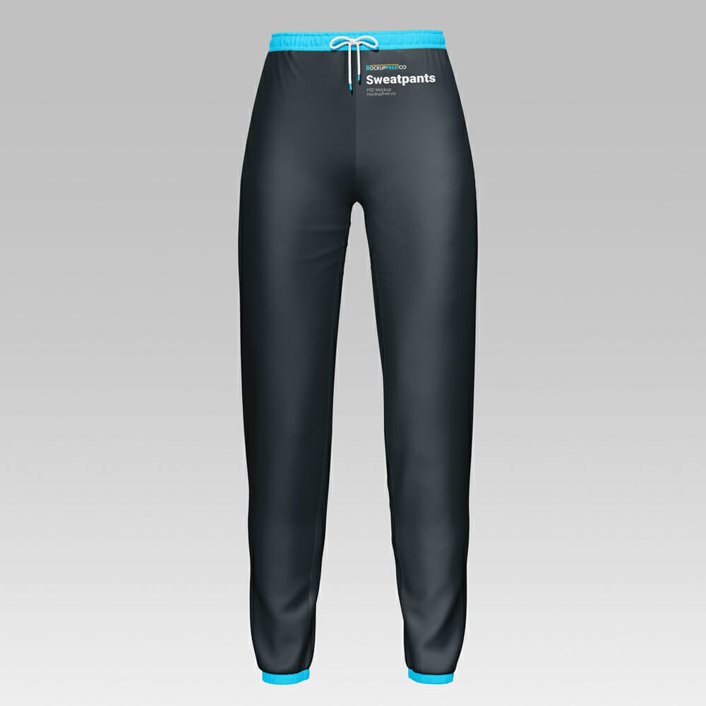 Free Womens Sweatpants Mockup