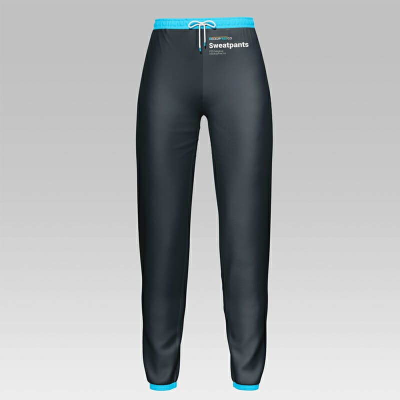 Free Womens Sweatpants Mockup