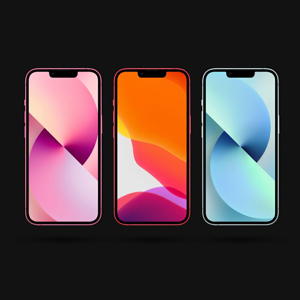 Free iPhone 13 Pro Mockup Template