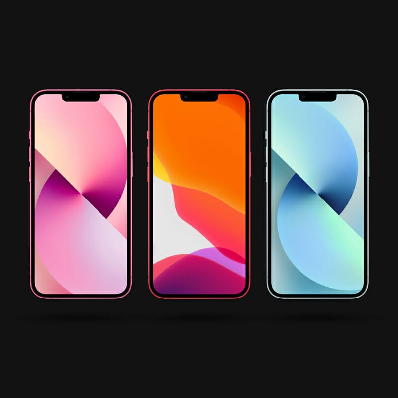 Free iPhone 13 Pro Mockup Template