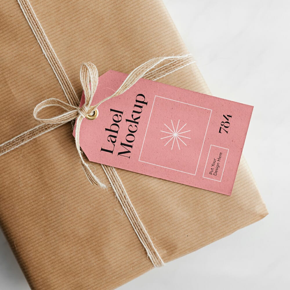 Gift Card PSD Mockup