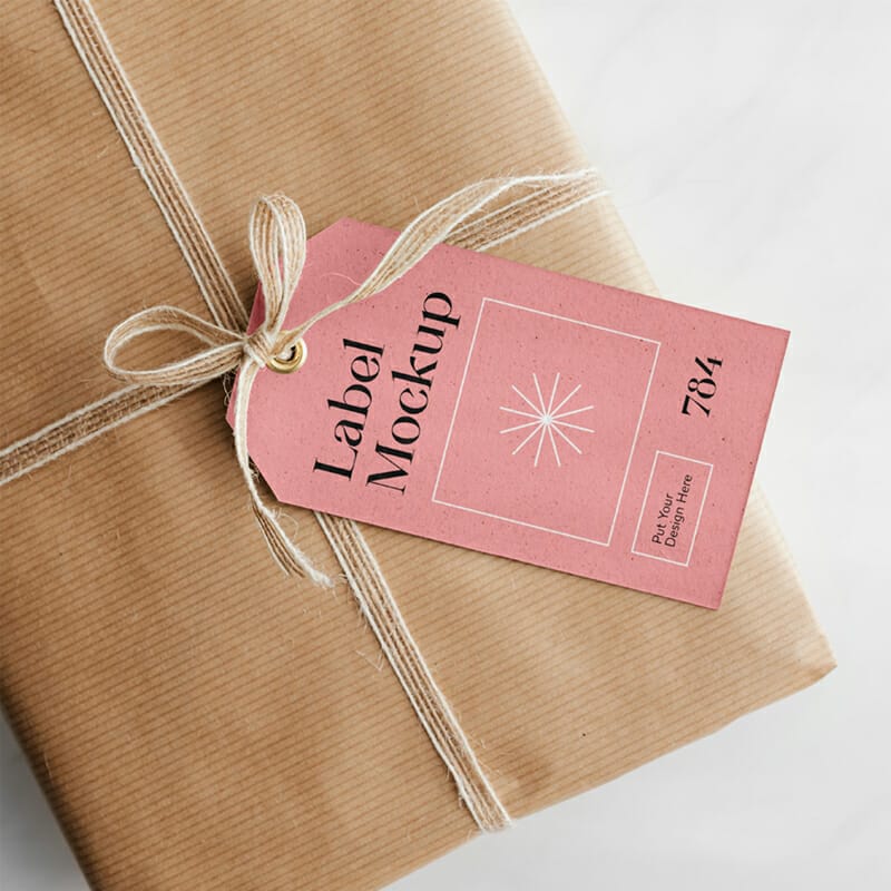 Gift Card PSD Mockup