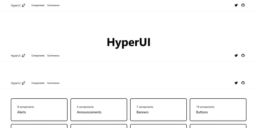 Free Tailwind CSS UI Components and Resources 22 HyperUI