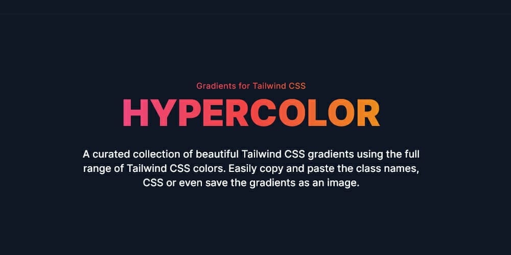 Free Tailwind CSS UI Components and Resources 54 Hypercolor