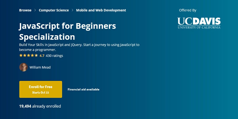 Ultimate Collection of JavaScript Learning Resources(FREE) 65 JavaScript for Beginners